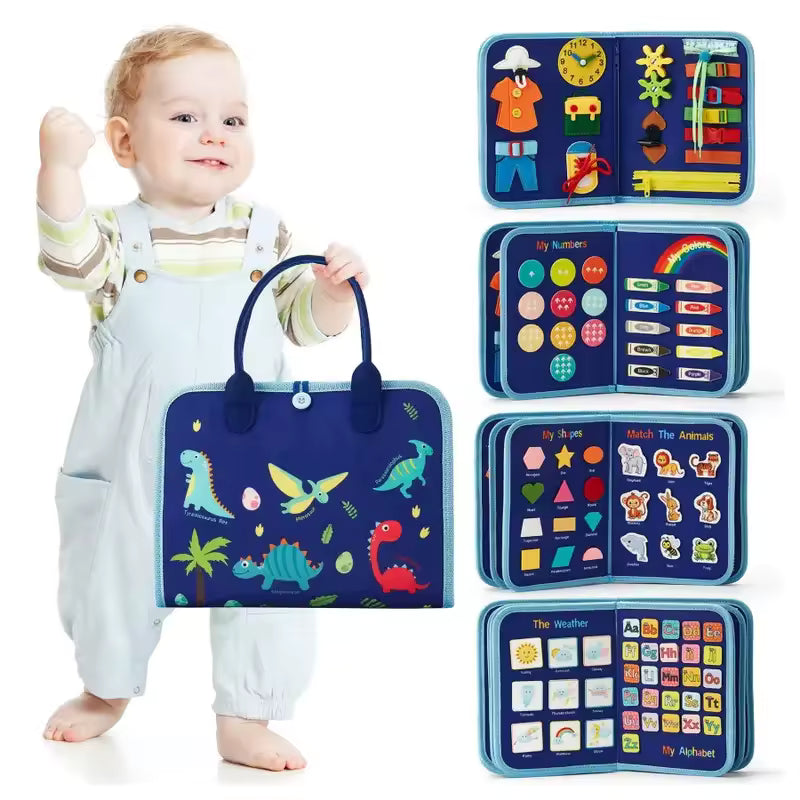 Borsa Montessori Bimbo – La Valigetta Sensoriale per Piccoli Esploratori