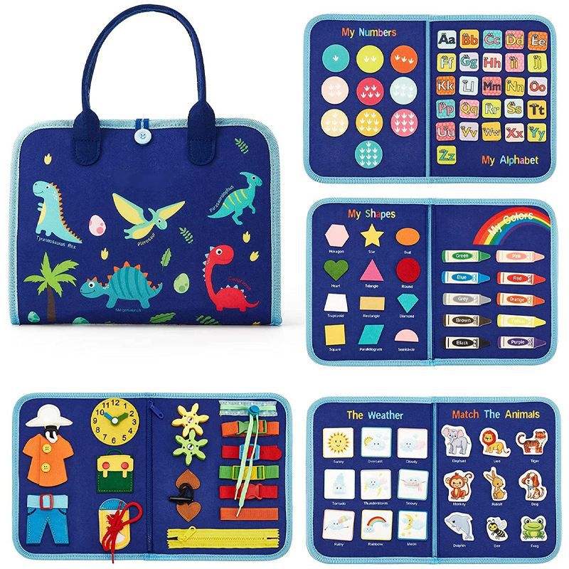 Borsa Montessori Bimbo – La Valigetta Sensoriale per Piccoli Esploratori